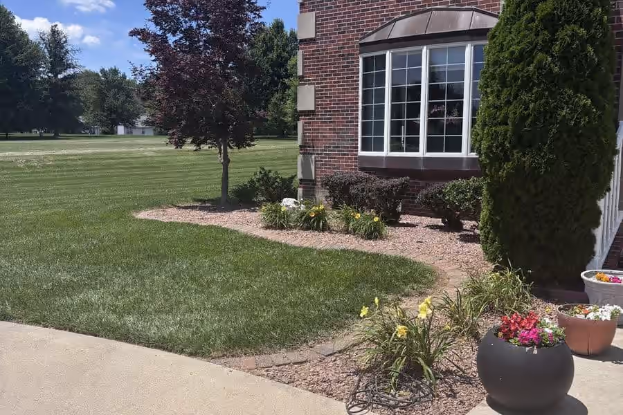 Front-entry landscape visual used for project planning